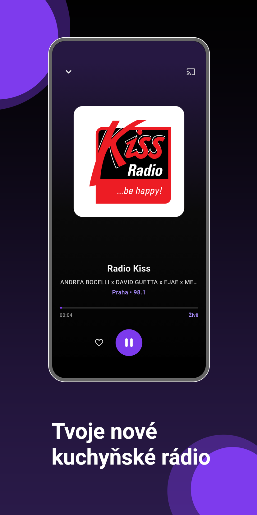 Vaše nové kuchyňské rádio