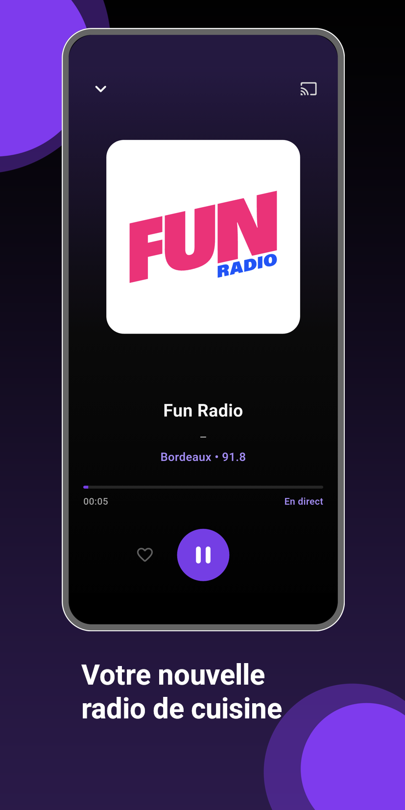 Ta nouvelle radio de cuisine