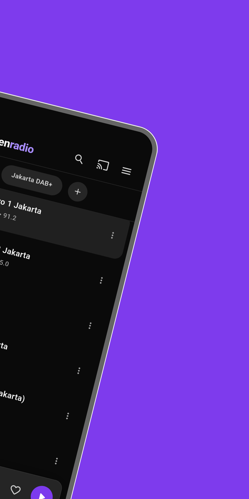 Daftar stasiun dengan stasiun DAB+